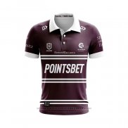 Camiseta Polo Manly Warringah Sea Eagles Rugby 2024 Local