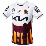 Camiseta Brisbane Broncos Rugby 2024 ANZAC